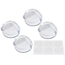 Silikona stūru aizsargi bērnu drošībai, 4 gab.