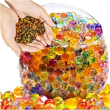 Hidrogelā bumbiņas istabas augiem, 20 x 5g, daudzkrāsainas
