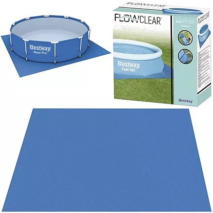 Grīdas Aizsargājošs Paklājs Zem Baseina 335x335 cm, BESTWAY 58001
