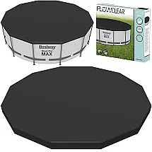 Aizsargājošs Apaļa Karkasa Baseina Pārsegs Vāks 366 cm, BESTWAY 58037