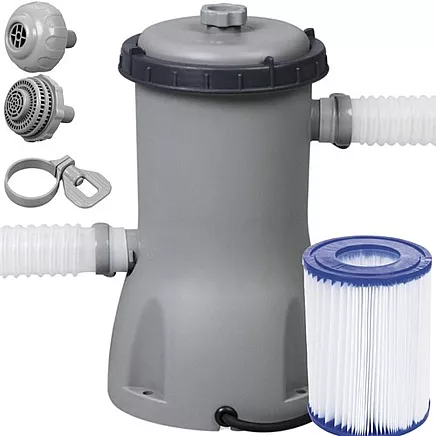 Baseina Ūdens Sūknis ar Filtru 3028 l/h — BESTWAY 58386