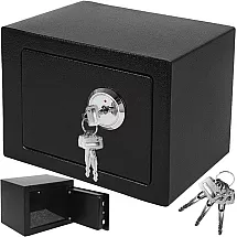 Drošības Mēbeļu Seifs Mājām Ofisam ar Atslēgu l Small Security Safe with Key