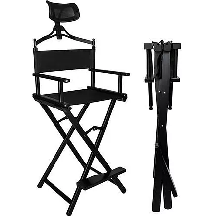 Aluminum Makeup Chair with Headrest