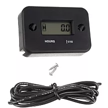 Universāls motostundu skaitītājs dzinējam XTROBB, melns