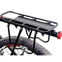 Velosipēda aizmugurējā turētājs sēdekļa balstam