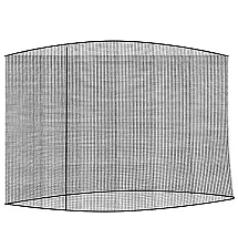 Dārza Moskītu Tīkls uz Lietussarga Kupola 300x260m, melns l Garden Mosquito Net for Outdoor...