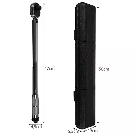 Dinamometriskā atslēga, sprūdrata uzgriežņu atslēga Bigstren, 17/19/21 Mm