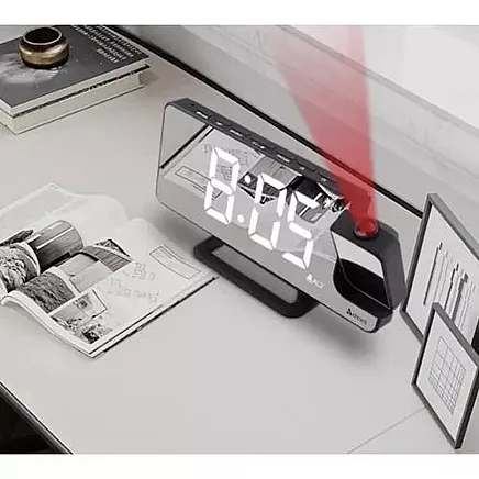 Alarm clock - LED clock with projector Izoxis 19576