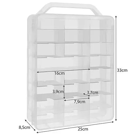 Organizators Koferis Rotaļu Automašīnas Glabāšanai (33cm x 25cm)