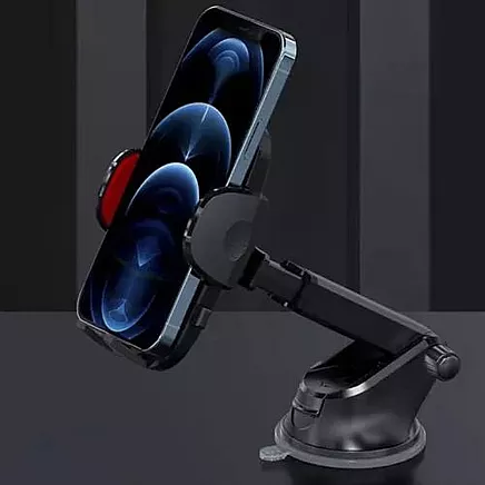 Универсальный противоскользящий автомобильный держатель для телефона, прочный и устойчивый, подходит для смартфонов 4-7 дюймов, вращение на 360°, легкая регулировка, гелевая присоска для надежного крепления на стекло