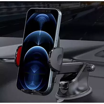 Универсальный противоскользящий автомобильный держатель для телефона, прочный и устойчивый, подходит для смартфонов 4-7 дюймов, вращение на 360°, легкая регулировка, гелевая присоска для надежного крепления на стекло
