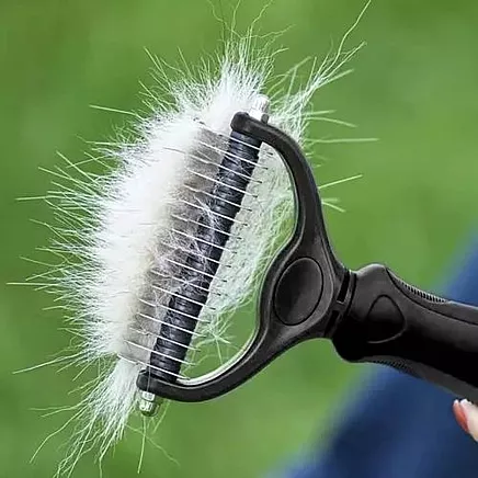 Purlov 20427 Divpusēja Pavlānas Ķemme Suņiem un Kaķiem, Trimmeris