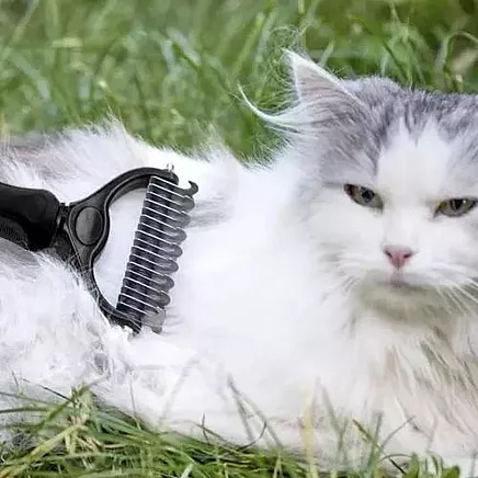 Purlov 20427 Divpusēja Pavlānas Ķemme Suņiem un Kaķiem, Trimmeris