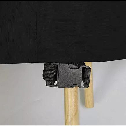 Прочный универсальный чехол для гриля 210D Oxford - водонепроницаемый, устойчивый к ультрафиолетовому излучению и разрывам, с легко регулируемыми креплениями