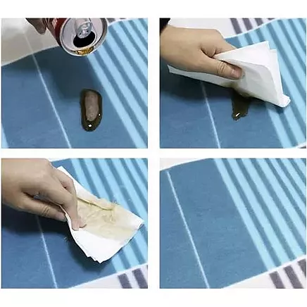 Pludmales Dārza Piknika Saliekams Paklājs Sega, 200x200 cm