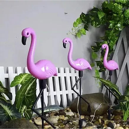 Solar garden lamp - flamingo Gardlov 21151
