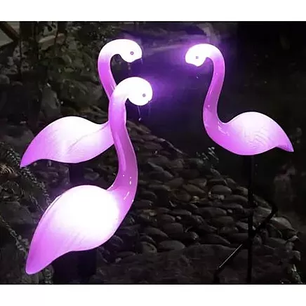 Solar garden lamp - flamingo Gardlov 21151