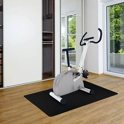 Protective mat under the chair 90x130cm RUHHY - black