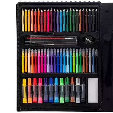 Painting set in a suitcase - 208 pieces Maaleo 21645