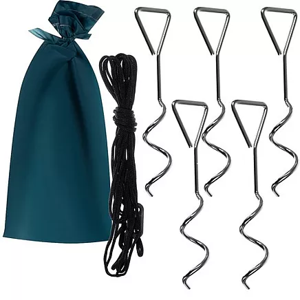 Saliekama Pludmales Dārza Telts Mini Nojume priekš Sauļošanās - 200x120x110 cm, Zils