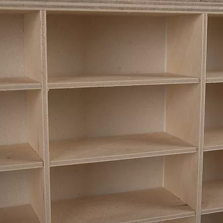 Koka plaukts 54 rotaļu mašīnītēm KRUZZEL 21998