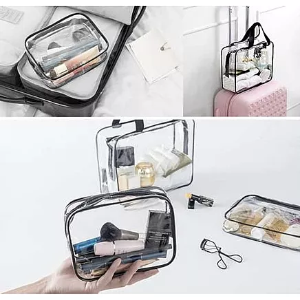 Transparent cosmetic bag 3 in 1 Soulima 21448