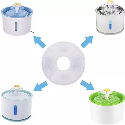 Ūdens strūklakas filtri mājdzīvniekiem, 6 gab. Purlov 21597