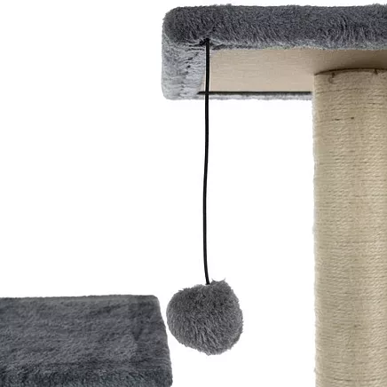 Cat tree 71cm gray Purlov 21712