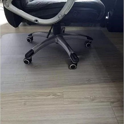 Protective mat under the chair 100x140cm RUHHY - milky