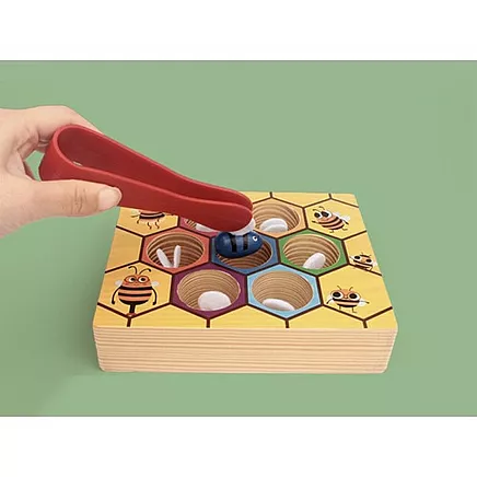 Koka attīstošā spēle Medus šūnas ar bitēm Kruzzel 21910