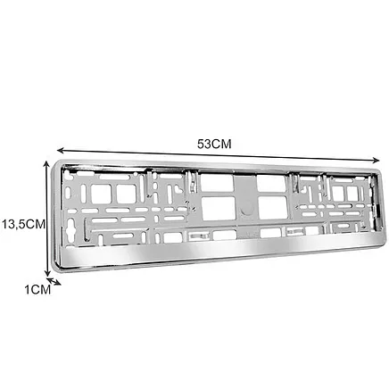 License plate frame 2 pcs Xtrobb 22048