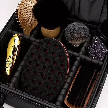Ceļojumu Kosmētikas Soma Makeup Piederumu Koferis Organaizers Organizators, Melns