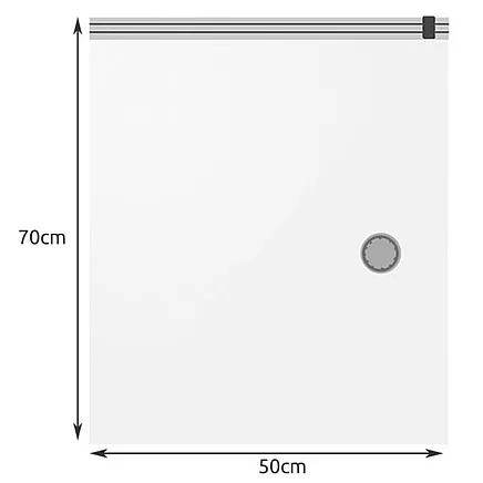 Vacuum bag - 50x70cm 10 pcs. Ruhhy 21946