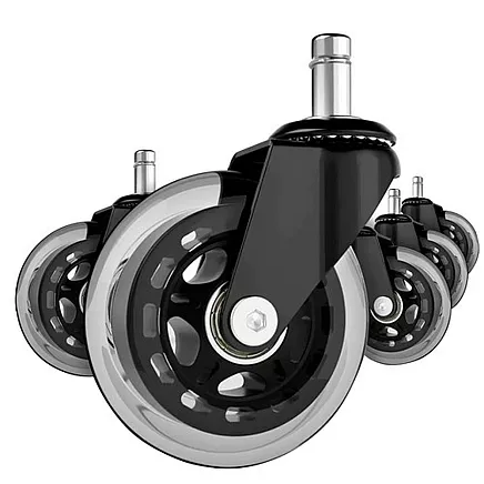 Office chair wheels - 5 pcs Malatec 22077