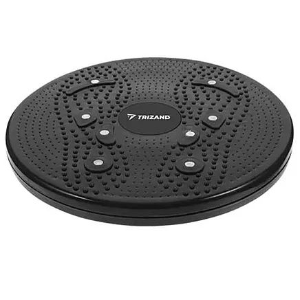 Rotējošais Veselības Disks Twisters Slaidam Viduklim ar Pēdu Masāžu