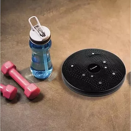 Rotējošais Veselības Disks Twisters Slaidam Viduklim ar Pēdu Masāžu