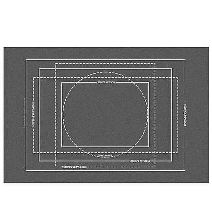 Malatec 21835 Dēlis Paklājs Puzles Salikšanai
