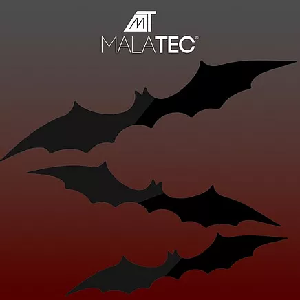 Bat - decoration set of 3 Malatec 22004