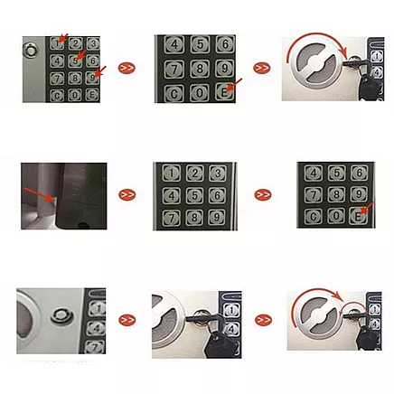 Malatec 22627 Combination Safe