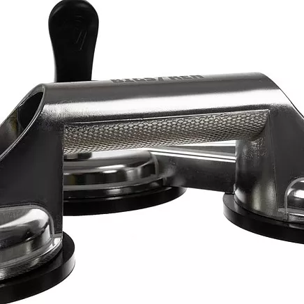 Trīskāršs vakuuma piesūceknis stiklam Bigstren 22361, 150 kg