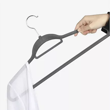 Clothes hanger 20pcs - gray Ruhhy 22535