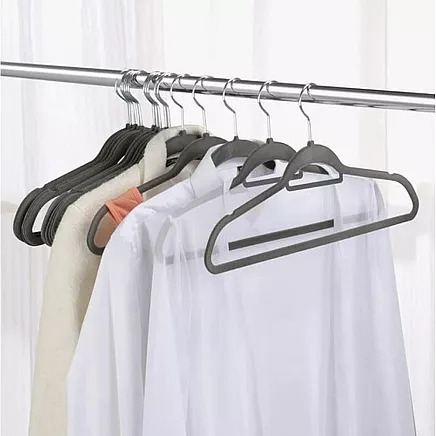 Clothes hanger 20pcs - gray Ruhhy 22535