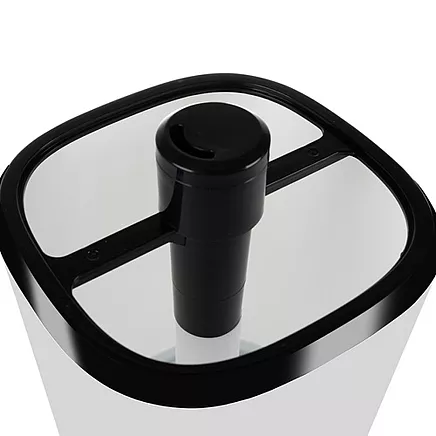 Тихий ультразвуковой увлажнитель воздуха с ионизатором, функцией ароматерапии и ночной подсветкой LED - низкое энергопотребление, чувствительная сенсорная панель, емкость 4 л с 3 ароматическими маслами