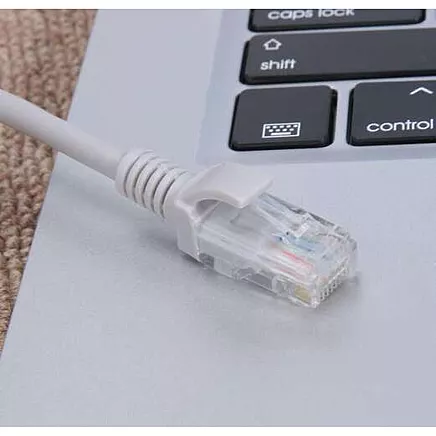 Высокоскоростной кабель LAN длиной 30 м с золотыми контактами RJ45 и огнестойкой оболочкой из ПВХ