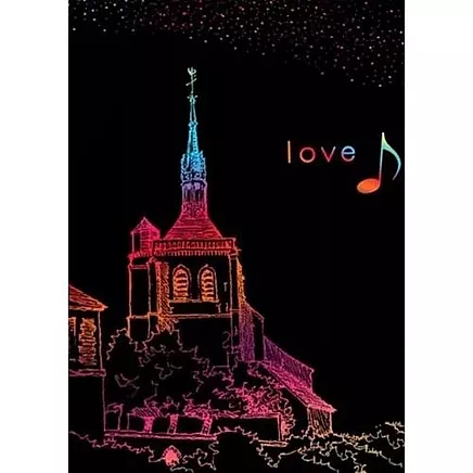 Skrāpējama papīra komplekts zīmēšanai ar koka irbuli