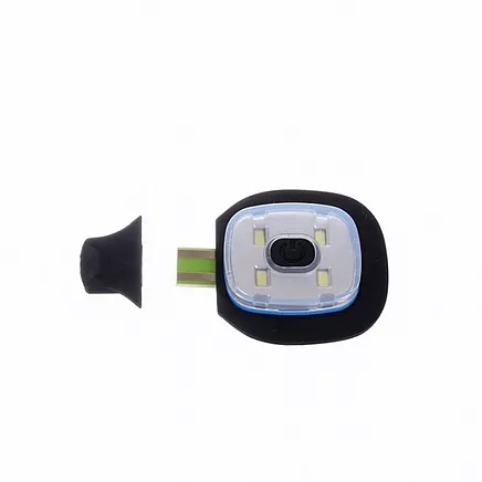 Ziemas cepure ar lukturīti - Melnā _ Trizand