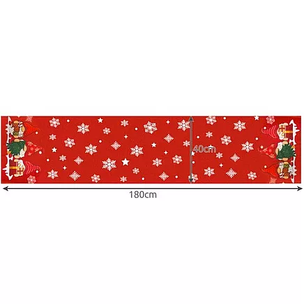 Christmas table runner 180x40cm Ruhhy 22482