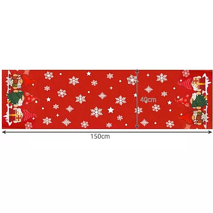 Christmas table runner 150x40cm Ruhhy 22484