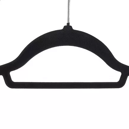 Clothes hanger 20pcs - black Ruhhy 22536