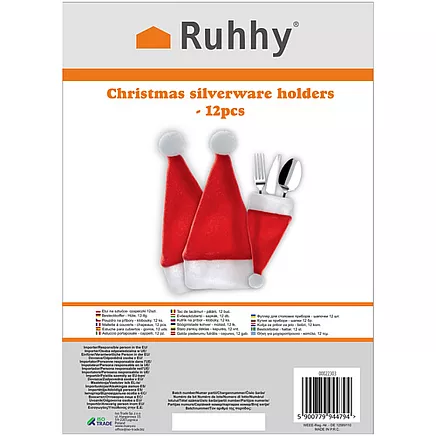 Cutlery case - caps 12 pcs Ruhhy 22303